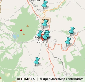 Mappa 85028 Rionero in Vulture PZ, Italia (4.25917)