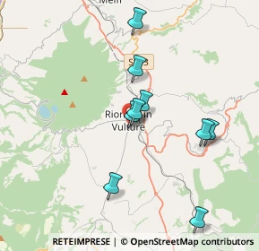 Mappa 85028 Rionero in Vulture PZ, Italia (4.82667)