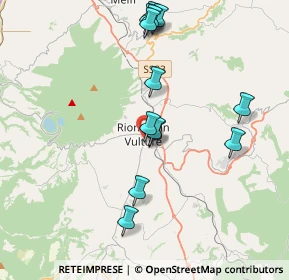 Mappa 85028 Rionero in Vulture PZ, Italia (4.14615)