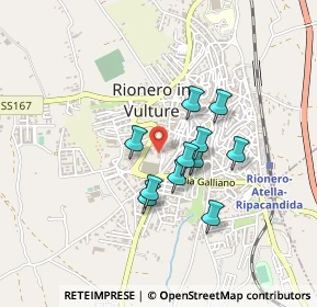 Mappa 85028 Rionero in Vulture PZ, Italia (0.34818)