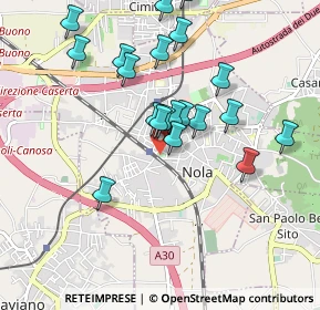 Mappa Via G. Imbroda, 80035 Nola NA, Italia (0.967)