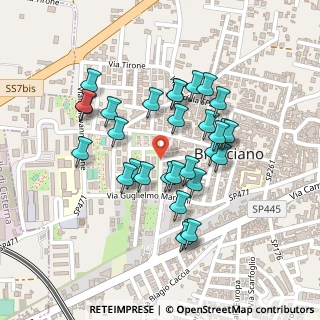 Mappa Via Ettore Majorana, 80031 Brusciano NA, Italia (0.20667)