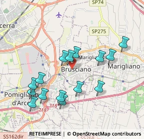Mappa Via Ettore Majorana, 80031 Brusciano NA, Italia (2.04867)