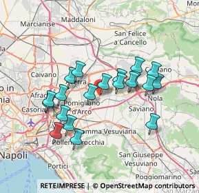 Mappa Via Ettore Majorana, 80031 Brusciano NA, Italia (6.788)