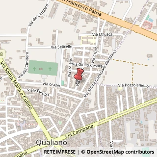 Mappa Via Catullo, 11, 80019 Qualiano, Napoli (Campania)