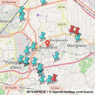 Mappa Via Rocco Galdieri, 80031 Brusciano NA, Italia (2.8385)