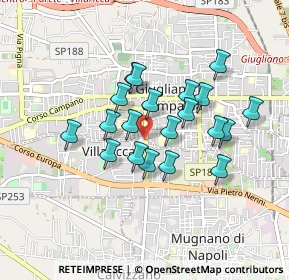 Mappa Via Cupa Sant'Antonio, 80010 Villaricca NA, Italia (0.7645)