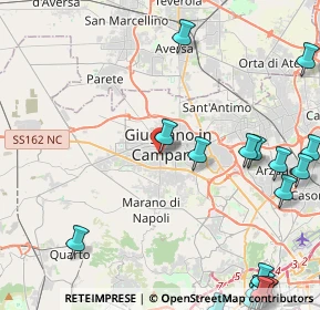 Mappa Via Cupa Sant'Antonio, 80010 Villaricca NA, Italia (7.273)