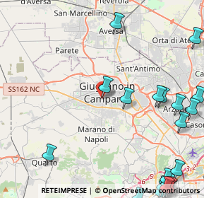 Mappa Via Cupa Sant'Antonio, 80010 Villaricca NA, Italia (7.233)