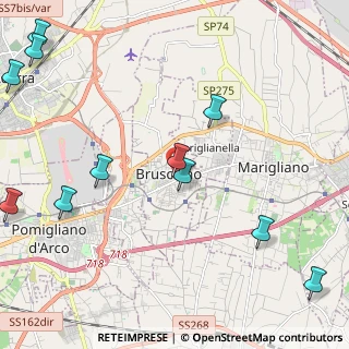 Mappa Via Mariano Semmola, 80031 Brusciano NA, Italia (3.14455)