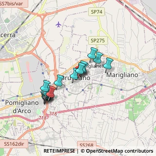 Mappa Via Mariano Semmola, 80031 Brusciano NA, Italia (1.65471)