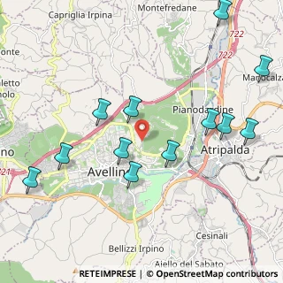 Mappa Strada Comunale Archi Quattro Cancelli, 83100 Avellino AV, Italia (2.5)