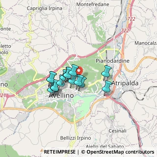 Mappa Strada Comunale Archi Quattro Cancelli, 83100 Avellino AV, Italia (1.29067)