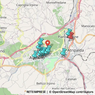 Mappa Strada Comunale Archi Quattro Cancelli, 83100 Avellino AV, Italia (1.34833)
