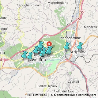 Mappa Strada Comunale Archi Quattro Cancelli, 83100 Avellino AV, Italia (1.50667)