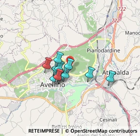 Mappa Strada Comunale Archi Quattro Cancelli, 83100 Avellino AV, Italia (1.22667)