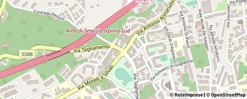 Mappa Avellino