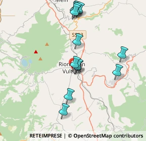 Mappa Via Trento, 85028 Rionero in Vulture PZ, Italia (4.13077)