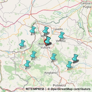 Mappa Via Alberto Mario, 85028 Rionero in Vulture PZ, Italia (14.93667)