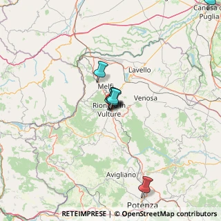 Mappa Via Alberto Mario, 85028 Rionero in Vulture PZ, Italia (22.37)