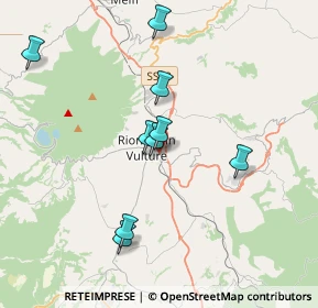 Mappa Via Alberto Mario, 85028 Rionero in Vulture PZ, Italia (5.48714)