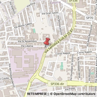 Mappa Via Libertà, 70, 80026 Casoria, Napoli (Campania)
