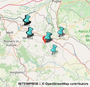 Mappa Via S. Gervasio, 85026 Palazzo San Gervasio PZ, Italia (14.34)