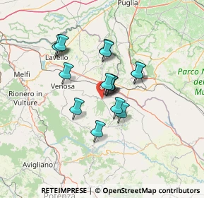 Mappa Via S. Gervasio, 85026 Palazzo San Gervasio PZ, Italia (10.75688)