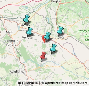 Mappa Via S. Gervasio, 85026 Palazzo San Gervasio PZ, Italia (11.75056)