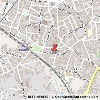 Mappa Via Giacomo Imbroda, 142, 80035 Nola, Napoli (Campania)