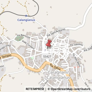 Mappa Via Gaetano Mariotti, 35, 07023 Calangianus, Olbia-Tempio (Sardegna)