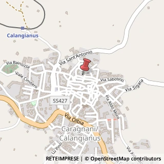 Mappa Via Indipendenza, 27, 07023 Calangianus, Olbia-Tempio (Sardegna)