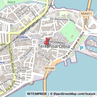Mappa Via Cavour, 35, 07026 Olbia, Olbia-Tempio (Sardegna)