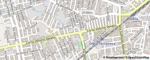 Mappa Olbia
