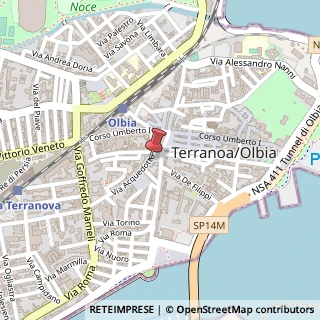 Mappa Piazza Matteotti, 8, 07026 Olbia, Olbia-Tempio (Sardegna)