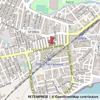 Mappa Corso Vittorio Veneto, 46, 07026 Olbia, Olbia-Tempio (Sardegna)