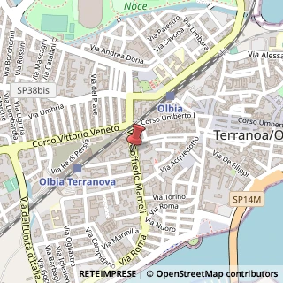 Mappa Via Goffredo Mameli, 18, 07026 Olbia, Olbia-Tempio (Sardegna)