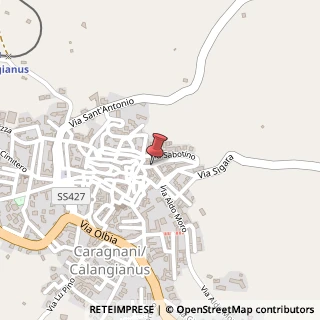 Mappa Via della Resistenza, 8, 07023 Calangianus, Olbia-Tempio (Sardegna)