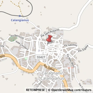Mappa Via Torino, 8, 07023 Calangianus, Olbia-Tempio (Sardegna)