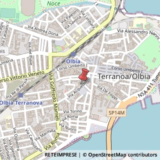 Mappa Via Acquedotto, 24, 07026 Olbia, Olbia-Tempio (Sardegna)
