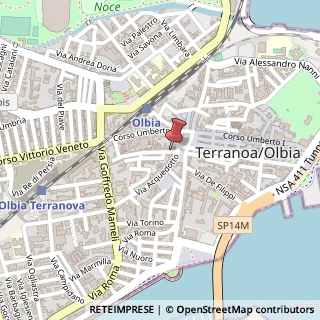 Mappa Via la Marmora, 6/A, 07026 Olbia, Olbia-Tempio (Sardegna)