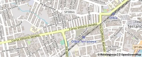 Mappa Olbia