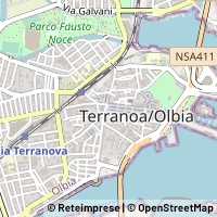 Mapa Olbia