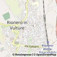 地図 Rionero in Vulture