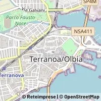 Karte Olbia