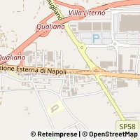 Map Giugliano in Campania