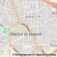 Kort Melito di Napoli