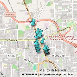 Mappa Galleria Commerciale, 80029 Melito di Napoli NA, Italia (0.344)