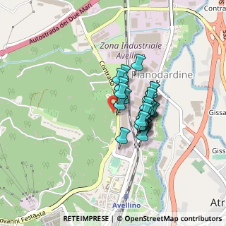 Mappa Strada Comunale Fontanatetta, 83100 Avellino AV, Italia (0.3)