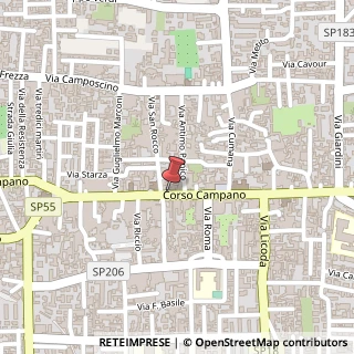 Mappa Corso Campano Antonio, 201, 80014 Giugliano in Campania, Napoli (Campania)